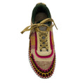 Load image into Gallery viewer, Chloe Pink / Tan Multi Knit Low Top Sneakers
