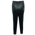 Load image into Gallery viewer, The Row Dark Grey Stretch Lambskin Leather Skinny Pants
