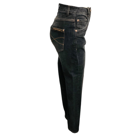 Brunello Cucinelli Dark Grey Extra Skinny Fit High Waist Jeans