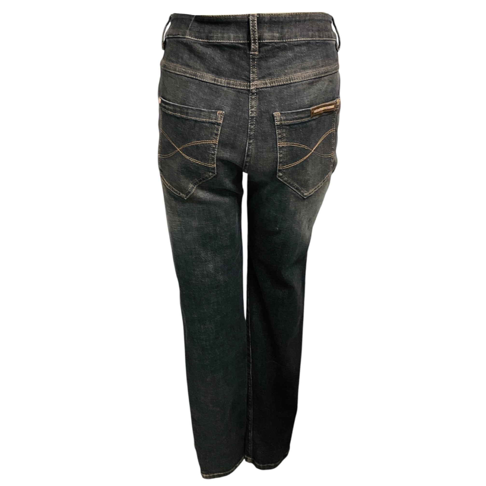 Brunello Cucinelli Dark Grey Extra Skinny Fit High Waist Jeans