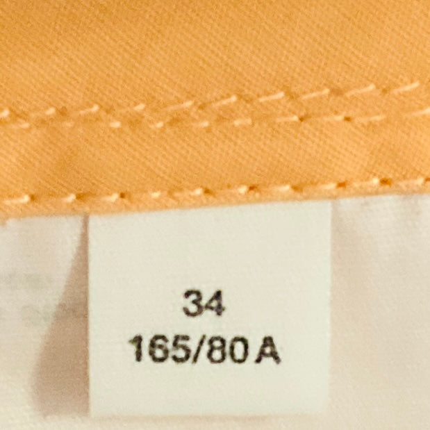 Acne Studios Pastel Orange Lace Wrap Dress