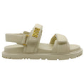 Load image into Gallery viewer, Christian Dior Beige Leather Dioract Sandals
