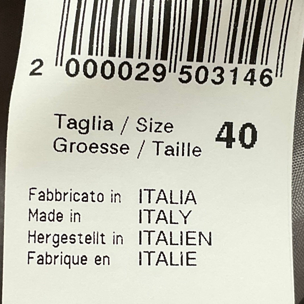 Peserico Grey / Ivory Herringbone Tweed Dress