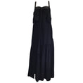 Load image into Gallery viewer, 3.1 Phillip Lim Black Tie-Front Sleeveless Silk Gown / Formal Dress
