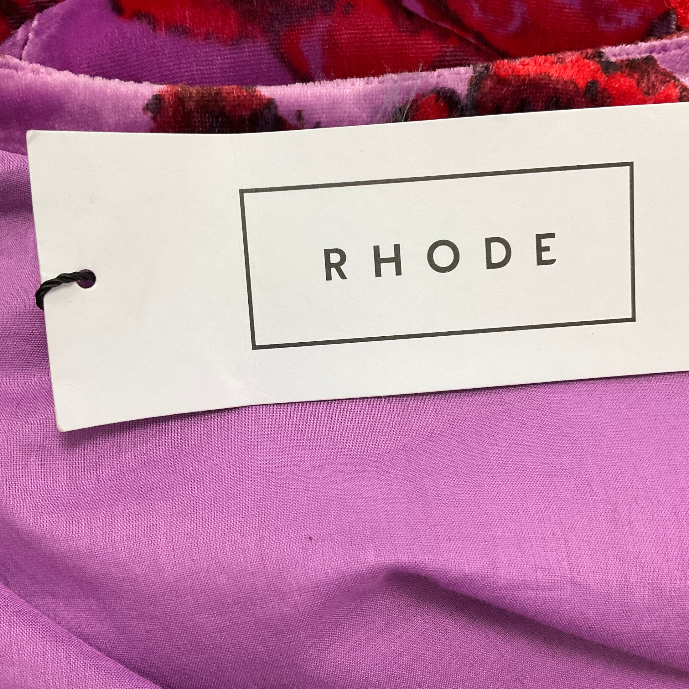 Rhode Purple Camellia Vine Crocus Leanna Dress