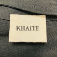 Load image into Gallery viewer, Khaite Black High Low Sleeveless Linen Top
