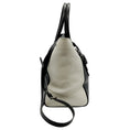Load image into Gallery viewer, Ralph Lauren Black / White Calfskin Leather Soft Ricky 33 Bag
