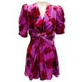 Load image into Gallery viewer, Rhode Purple Camellia Vine Crocus Leanna Dress
