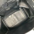 Load image into Gallery viewer, Ralph Lauren Black / White Calfskin Leather Soft Ricky 33 Bag
