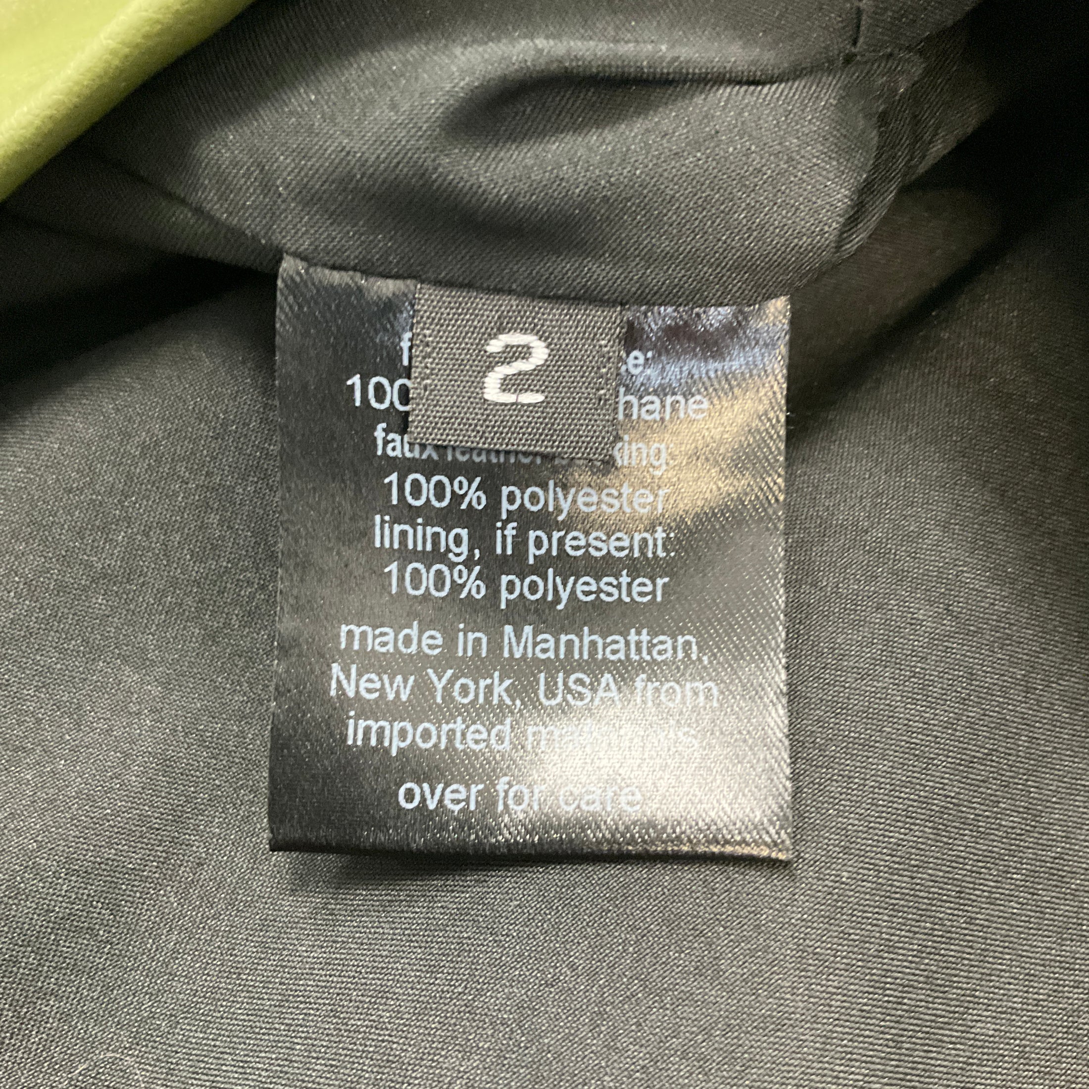 Rachel Comey Olive Green Domi Faux Leather Midi Dress