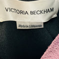 Load image into Gallery viewer, Victoria Beckham Purple Long Sleeved Wool Crepe Midi Dress
