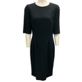 Load image into Gallery viewer, Dolce & Gabbana Black Viscose Crepe Stretch Midi Dress
