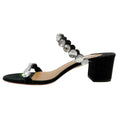 Load image into Gallery viewer, Aquazzura Black Suede Maxi Tequila Sandals
