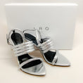 Load image into Gallery viewer, Iro Mirrored Silver Calia Strappy Sandals
