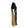 Load image into Gallery viewer, Sacai Tan / Black Multi Mixed Media Leopard Print Midi Dress
