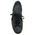 Load image into Gallery viewer, Gucci Men's Black Mono Ace GG Supreme Sneakers
