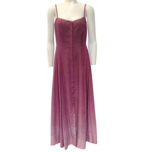 Gabriela Hearst Raspberry Ombre Magritte Maxi Dress
