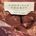 Load image into Gallery viewer, Gabriela Hearst Mauve Leaf Print Wool Henri Top
