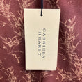 Load image into Gallery viewer, Gabriela Hearst Mauve Leaf Print Wool Henri Top
