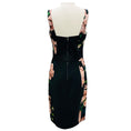 Load image into Gallery viewer, Dolce & Gabbana Black / Pink Floral Bustier Cocktail Dress
