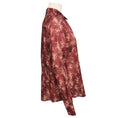 Load image into Gallery viewer, Gabriela Hearst Mauve Leaf Print Wool Henri Top

