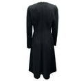 Load image into Gallery viewer, Akris Black Long Sleeved Neoprene Scuba Midi Dress
