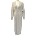 Load image into Gallery viewer, Brunello Cucinelli Beige Cotton Blend Knit Duster Sweater

