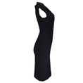 Load image into Gallery viewer, Michael Kors Collection Black Stretch Boucle Crepe Sheath Dress
