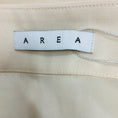 Load image into Gallery viewer, Area Cream Crystal Embellished Wool Twill Mini Skirt
