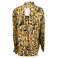 Load image into Gallery viewer, forte_forte Tan / Black Printed Oversized Honey Blouse
