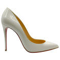 Load image into Gallery viewer, Christian Louboutin White Patent Leather Pigalle Follies Pumps
