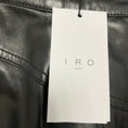 Load image into Gallery viewer, Iro Black Lamb Leather Piper Pants
