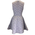 Load image into Gallery viewer, Duncan Purple / White Printed Sleeveless Cotton A-Line Dress
