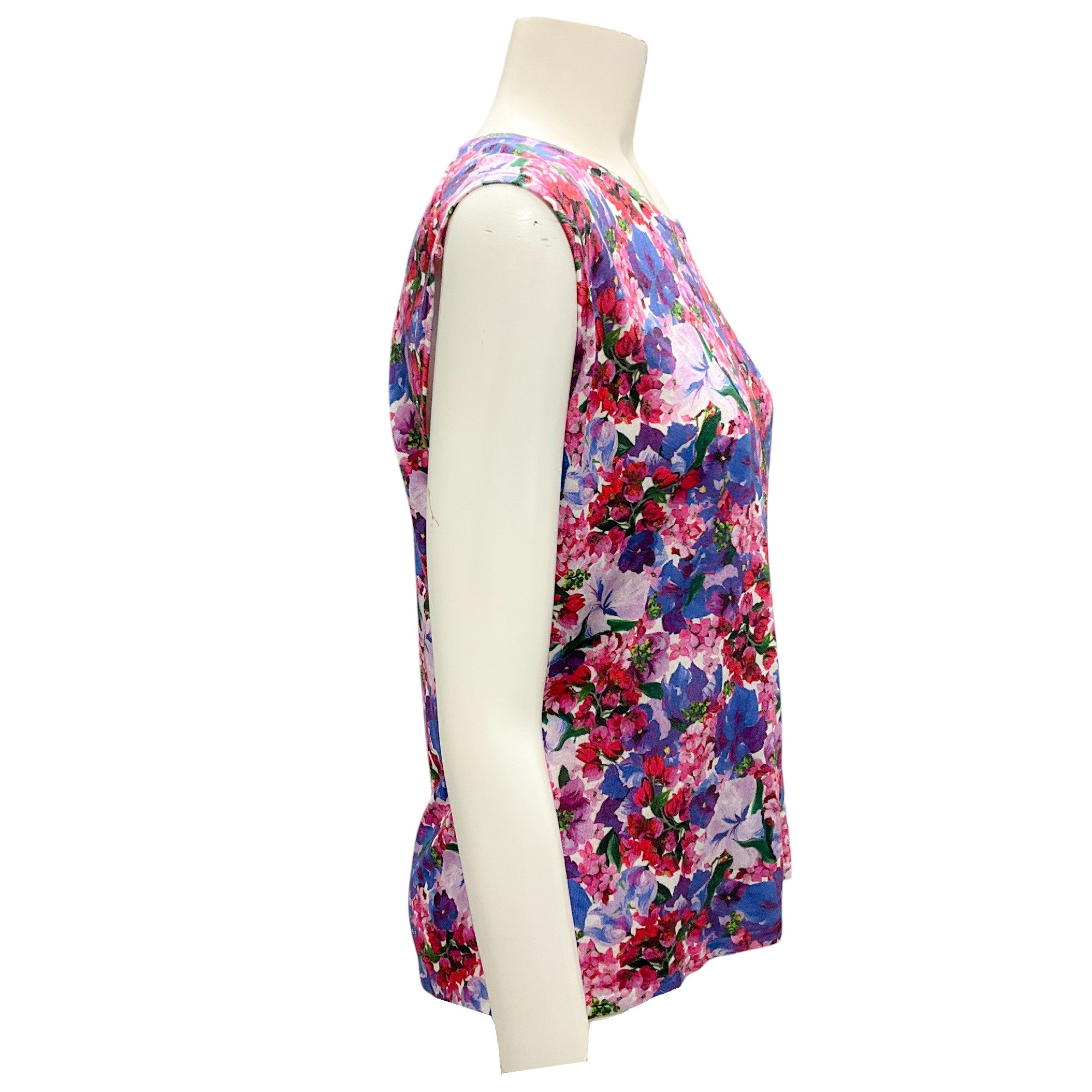 Escada Royal Purple Jacket and Top Two-Piece Set