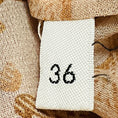 Load image into Gallery viewer, Celine Tan Triomphe Monogram Logo Print Silk Georgette Pajama Shirt
