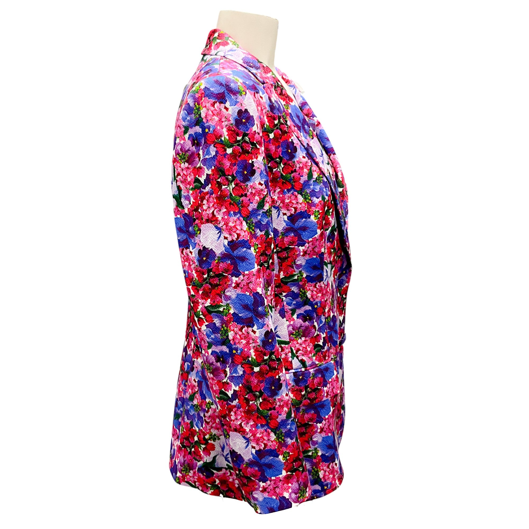 Escada Royal Purple Jacket and Top Two-Piece Set