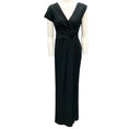 Load image into Gallery viewer, The Row Black Allure Plisse Pleated Maxi Dress
