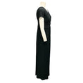 Load image into Gallery viewer, The Row Black Allure Plisse Pleated Maxi Dress
