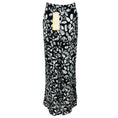 Load image into Gallery viewer, Marni Black / White Blooming Envers Satin Pants
