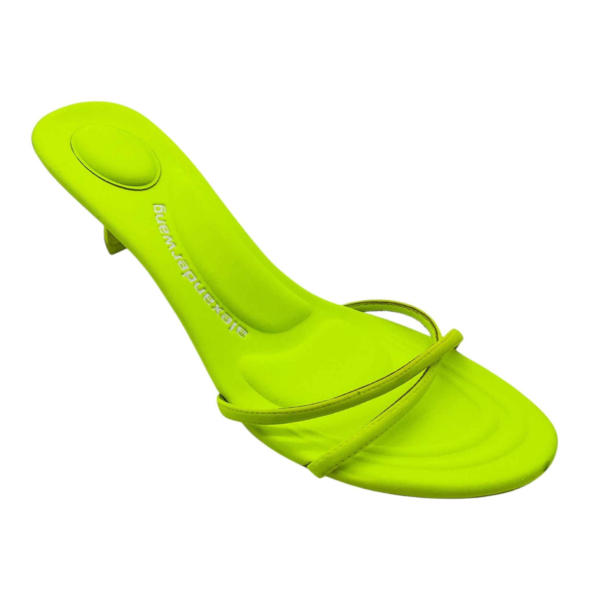 Alexander Wang Soft Glowstick Dahlia 50 Neoprene and Leather Sandal
