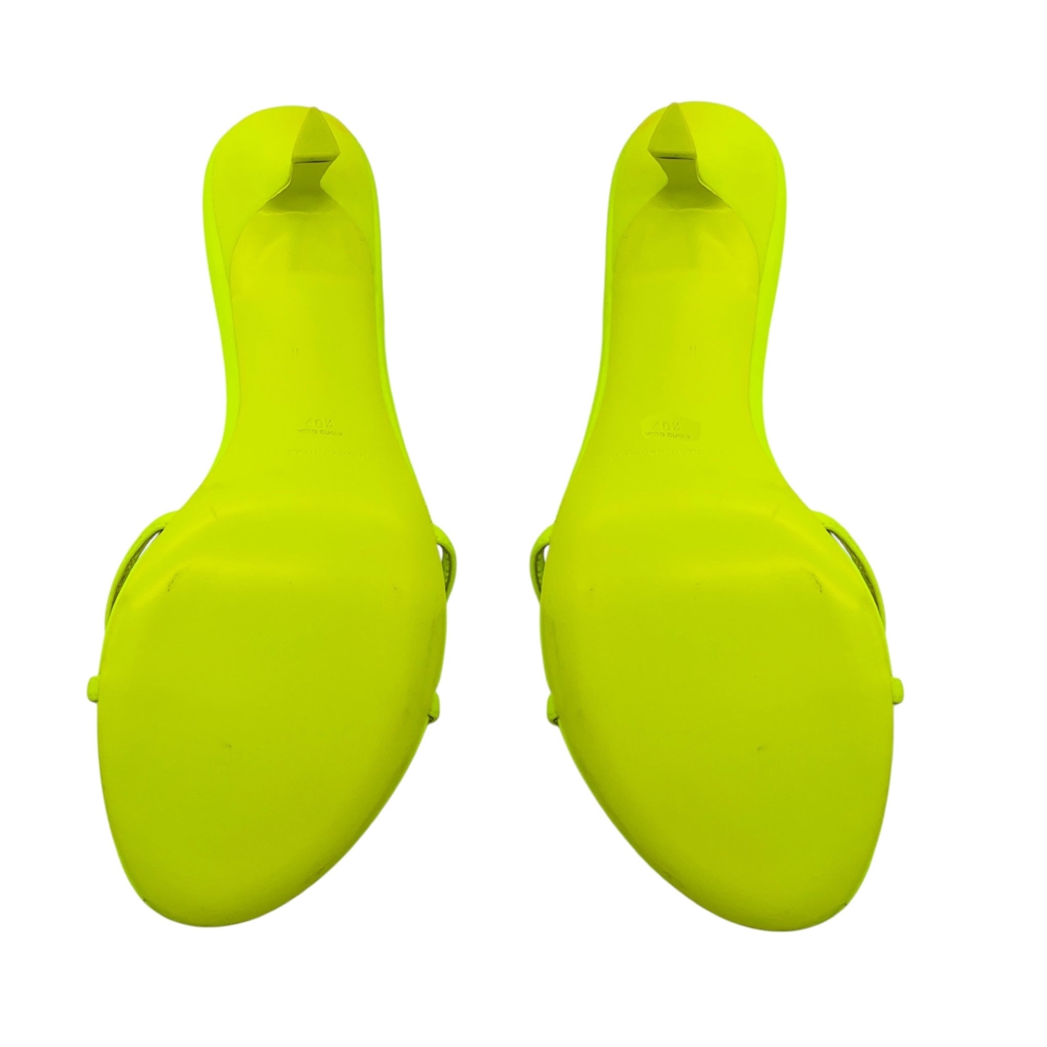 Alexander Wang Soft Glowstick Dahlia 50 Neoprene and Leather Sandal