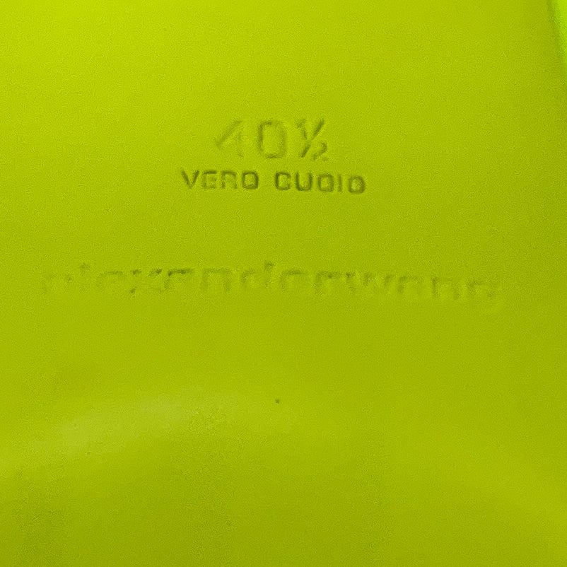 Alexander Wang Soft Glowstick Dahlia 50 Neoprene and Leather Sandal