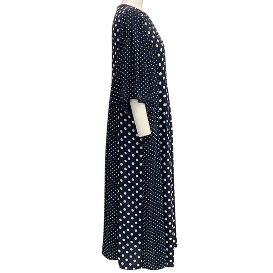 Muveil Navy Blue / White Dot Dress