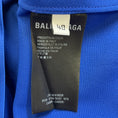 Load image into Gallery viewer, Balenciaga Blue 2018 Satin Blouse and Skirt Two-Piece Set
