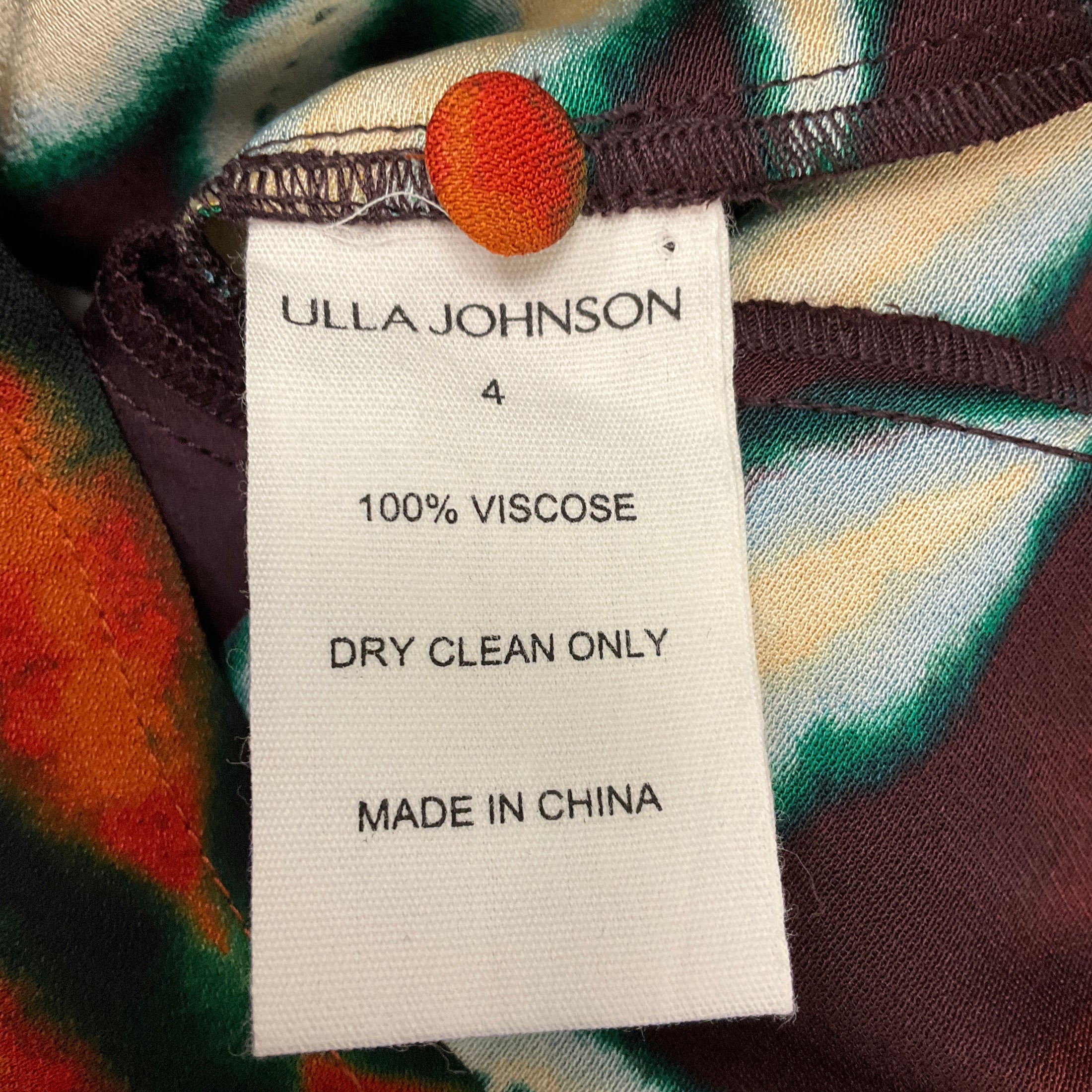 Ulla Johnson Multi Olivinite Daisy Dress