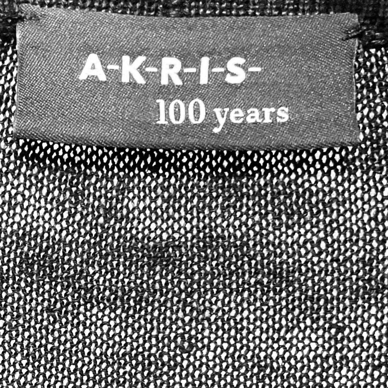 Akris Black Zip Front Linen and Wool Knit Cardigan Sweater