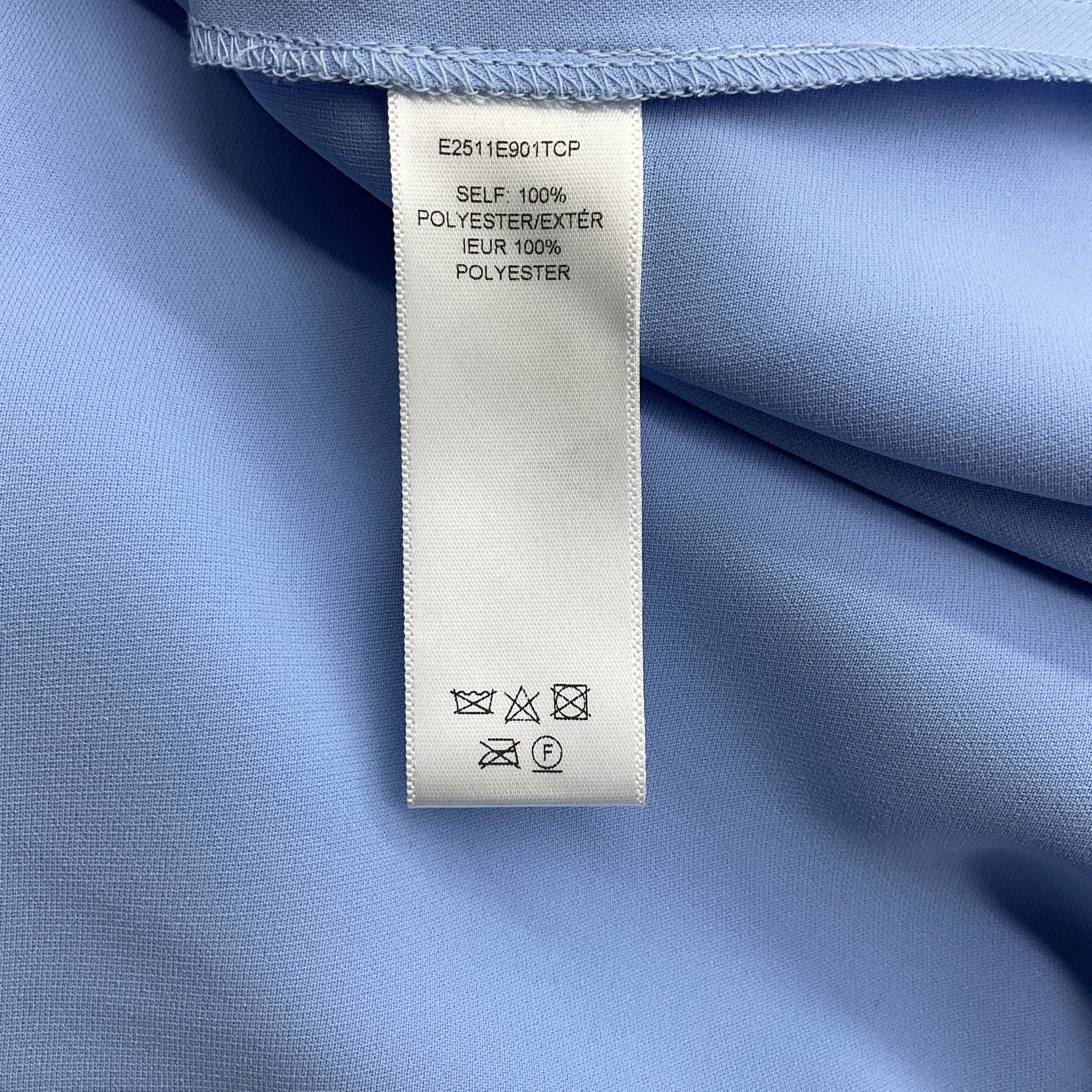 Carolina Herrera Light Blue Beaded Embellished Kaftan
