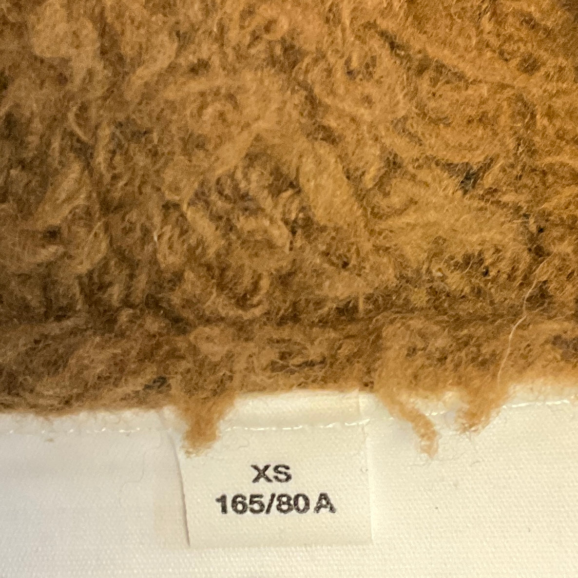 Acne Studios Khaki Beige Teddy Crewneck Sweater