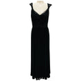 Load image into Gallery viewer, Michael Kors Black Sequined Maxi Cocktail Dress
