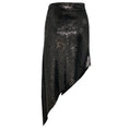 Load image into Gallery viewer, IRO Black 2018 Notrea Sequined Asymmetric Skirt
